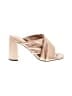 Adrienne Vittadini Gold Sandals Size 7 1/2 - photo 1