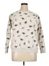 SM Wardrobe Print Silver Pullover Sweater Size XL - photo 1