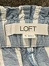 Ann Taylor LOFT Stripes Blue Shorts Size S - photo 3