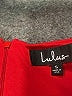 Lulus 100% Polyester Solid Red Cocktail Dress Size S - photo 7