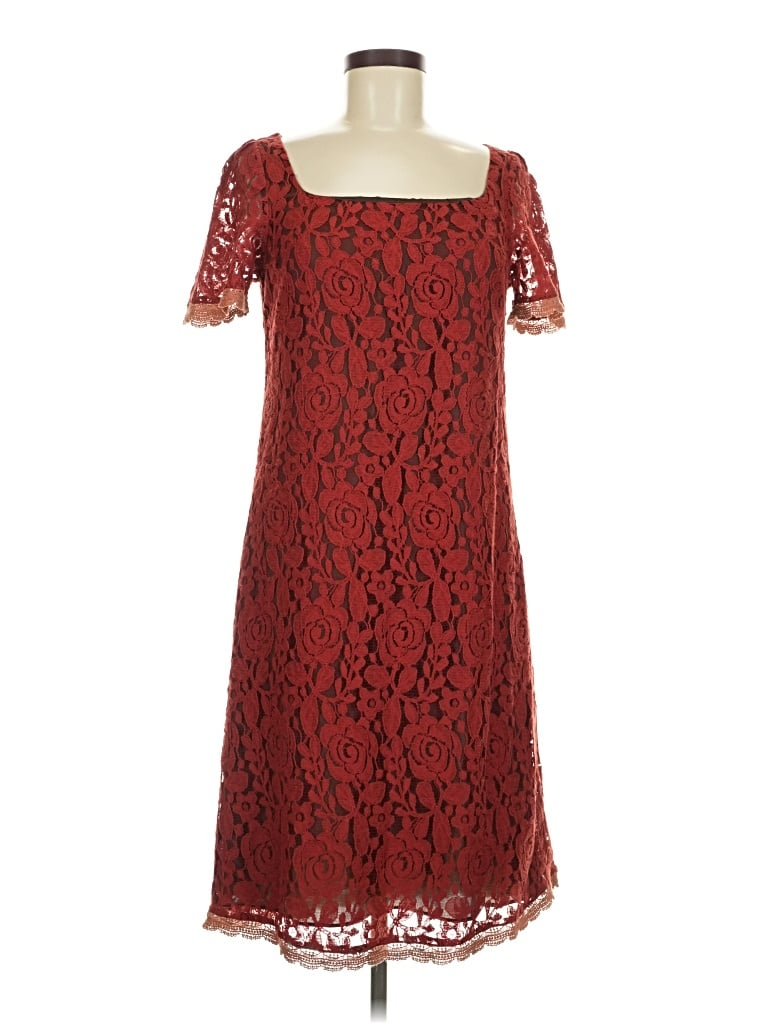 Pre-owned Sundance Cocktail Dress In Burgundy