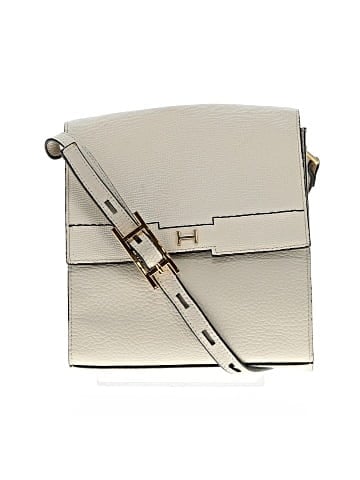 H By Halston Leather Crossbody Bag (view 1)
