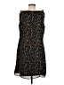 Andre Oliver 100% Polyester Animal Print Black Cocktail Dress Size 14 - photo 2