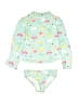 Carter's Green Two Piece Swimsuit Size 4T - photo 1