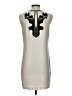 BCBGMAXAZRIA Graphic Gray Cocktail Dress Size XS - photo 2