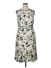 Talbots Print Ivory Cocktail Dress Size 14 - photo 1