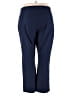 Croft & Barrow Solid Blue Active Pants Size 22W - photo 2