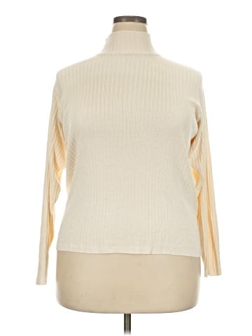 Norm Thompson Silk Pullover Sweater (view 1)
