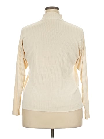 Norm Thompson Silk Pullover Sweater (view 2)