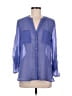 Covington 100% Polyester Blue 3/4 Sleeve Blouse Size M (petite) - photo 1