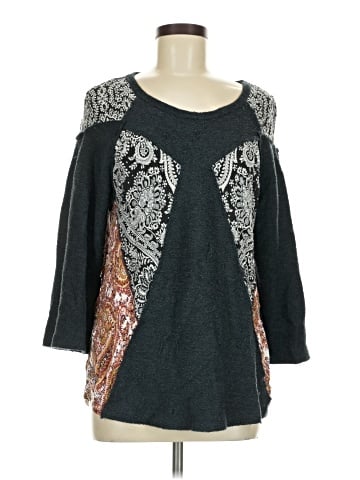 Sloane Rouge 3/4 Sleeve Top (view 1)