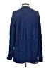 Vince. 100% Silk Blue Long Sleeve Silk Top Size S - photo 2