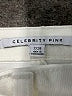 Celebrity Pink Solid White Shorts Size 7 - photo 3