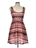 Angie Print Red Casual Dress Size L - photo 1