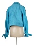 Topshop 100% Polyester Blue Jacket Size 8 - photo 2