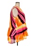 Ashley Stewart 100% Polyester Orange 3/4 Sleeve Blouse Size 22 Plus - photo 4