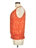 Rose + Olive 100% Polyester Orange Sleeveless Blouse Size M - photo 5