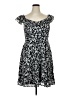Old Navy Print Black Casual Dress Size XL - photo 1
