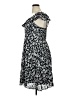 Old Navy Print Black Casual Dress Size XL - photo 5