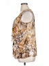 DressBarn 100% Polyester Gold Sleeveless Blouse Size 1X - photo 5