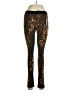 Shinestar Animal Print Gold Casual Pants Size L - photo 1