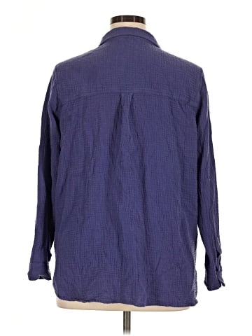 Jessica Simpson Long Sleeve Button-Down Shirt (view 2)