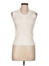 Style Me 100% Viscose Ivory Sweater Vest Size L - photo 1