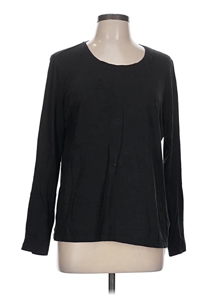 Pre-owned Duluth Trading Co. Long Sleeve T-shirt In Black