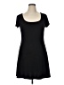 No Boundaries Solid Black Casual Dress Size XL - photo 1