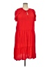 Old Navy Red Casual Dress Size XXL - photo 1