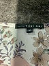 West Kei 100% Polyester Floral Ivory 3/4 Sleeve Blouse Size M - photo 7