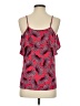 Ann Taylor 100% Polyester Red Sleeveless Blouse Size S (petite) - photo 2