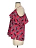 Ann Taylor 100% Polyester Red Sleeveless Blouse Size S (petite) - photo 5