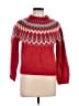 Hanna Andersson Chevron-herringbone Red Pullover Sweater Size XS - photo 1