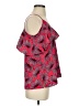 Ann Taylor 100% Polyester Red Sleeveless Blouse Size S (petite) - photo 4