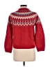 Hanna Andersson Chevron-herringbone Red Pullover Sweater Size XS - photo 2
