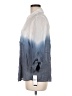 AB Studio Color Block Blue 3/4 Sleeve Blouse Size M - photo 5
