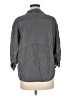 Zara Gray 3/4 Sleeve Button-Down Shirt Size M - photo 2