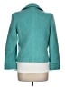 Adolfo Chevron-herringbone Teal Blazer Size 12 - photo 2