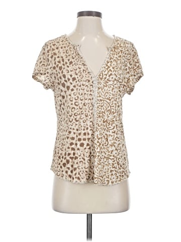 Pilcro Short Sleeve Blouse (view 1)