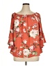 Bobeau Orange 3/4 Sleeve Blouse Size XL - photo 1