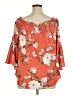 Bobeau Orange 3/4 Sleeve Blouse Size XL - photo 2