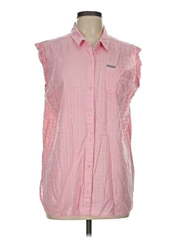 Columbia Sleeveless Button-Down Shirt (view 1)