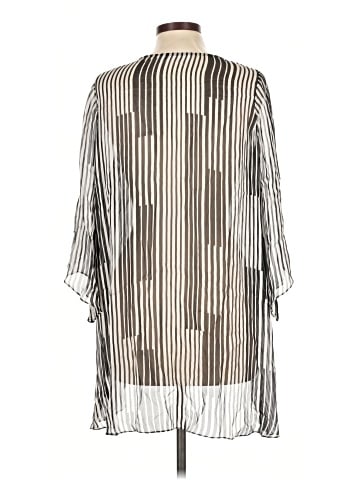 Anne Fontaine 3/4 Sleeve Silk Top (view 2)