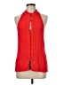 Marvel 100% Rayon Red Sleeveless Blouse Size M - photo 1