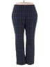 Talbots Outlet Plaid Blue Casual Pants Size 2X (estimated) - photo 1