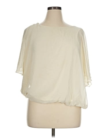 Jennifer Lopez Short Sleeve Blouse (view 1)