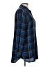 Talbots Plaid Blue Long Sleeve Button-Down Shirt Size L - photo 4