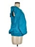 Max Edition 100% Linen Teal Short Sleeve Blouse Size L - photo 4