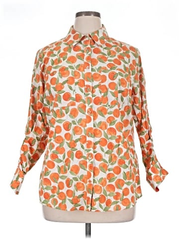 Foxcroft 3/4 Sleeve Blouse (view 1)